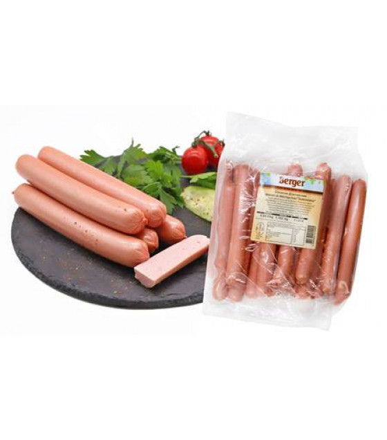 BERGER Sausages "Doctor's" (weight) - around 500g (best before 05.07.25)